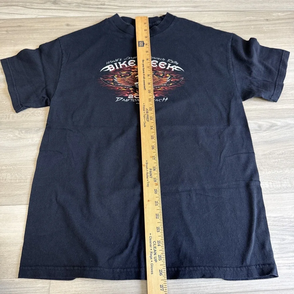 Vintage 2006 Bike Week Daytona Beach Shirt Size M Tennessee River Made In Mexico - Picture 8 of 11